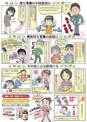 胃腸薬販売マニュアルチラシ